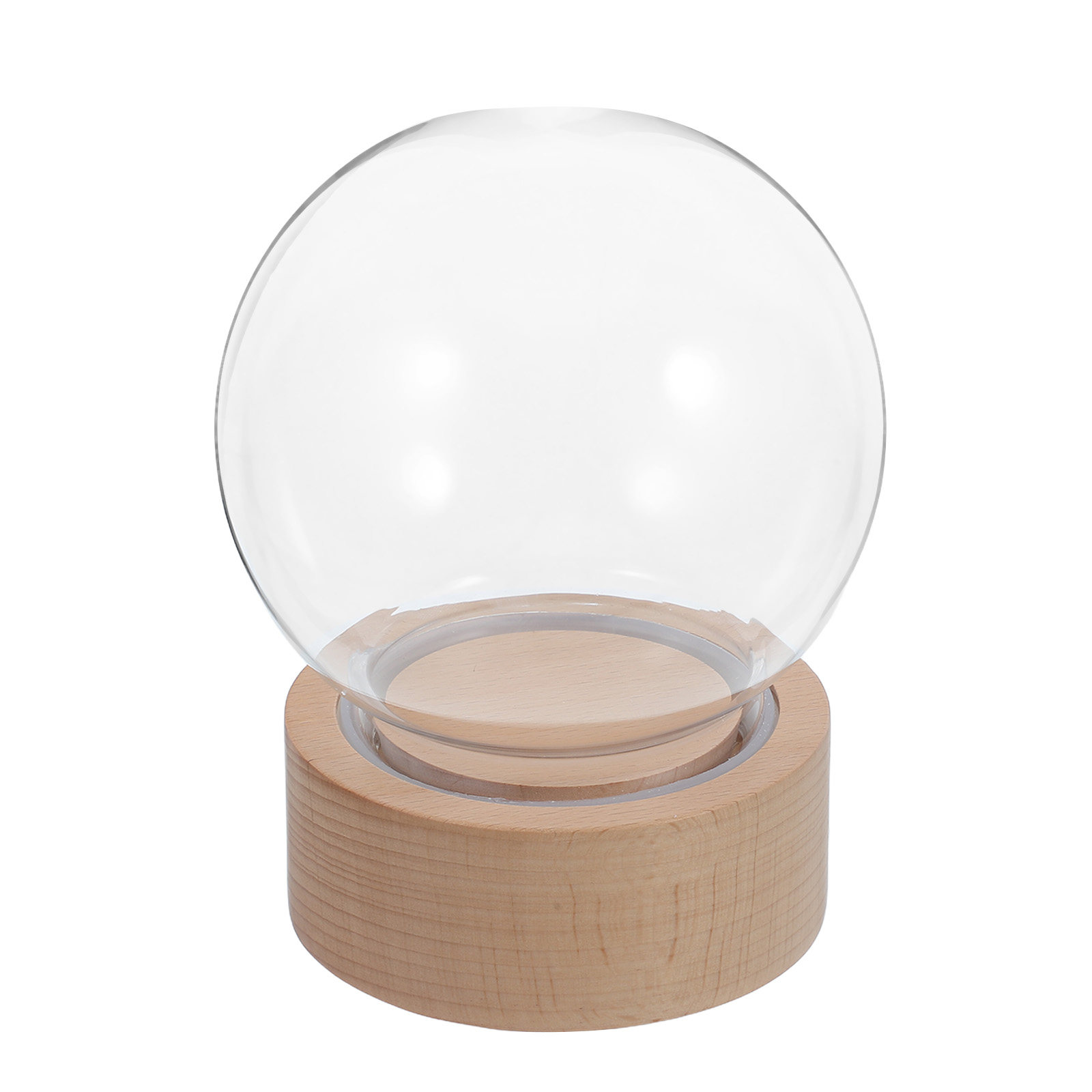 Plastic Dome Clear - Clear Snow Globe Music Box Eternal
