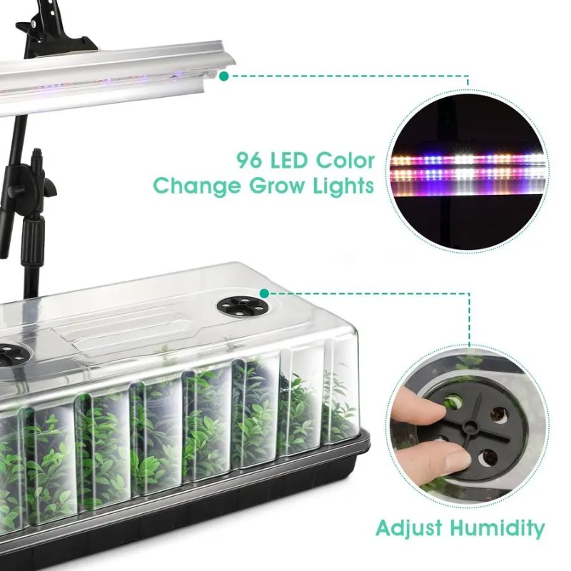 Seed Starter Tray, Seed Starte - đánh giá và giá Humidity Dome Kit