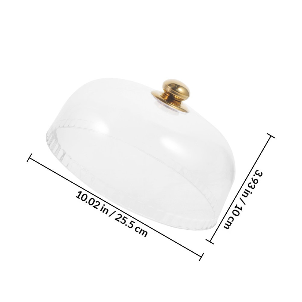Clear Food Cover 10Inch Acryli - đánh giá và giá Plastic Dome Clear