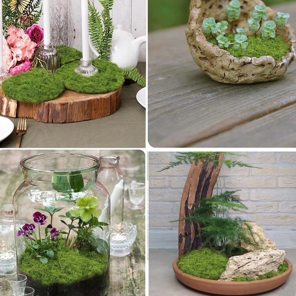 DIY Artificial Grass Rug Durab - đánh giá và giá Sphagnum Moss Dry