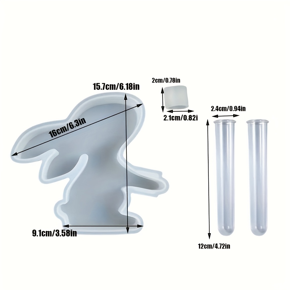 4pcs/set Easter Bunny Silicone - đánh giá và giá Propagation Station Vase