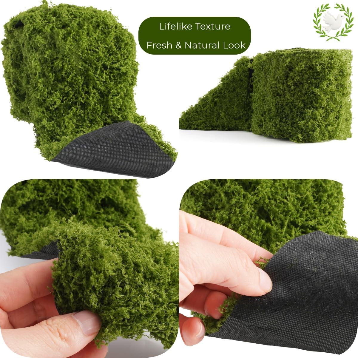 Artificial Moss Table Runner D - đánh giá và giá Sphagnum Moss Dry