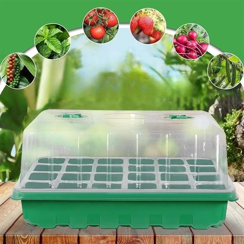 1/5-Piece Seedling Tray Kit -  - đánh giá và giá Humidity Dome Kit