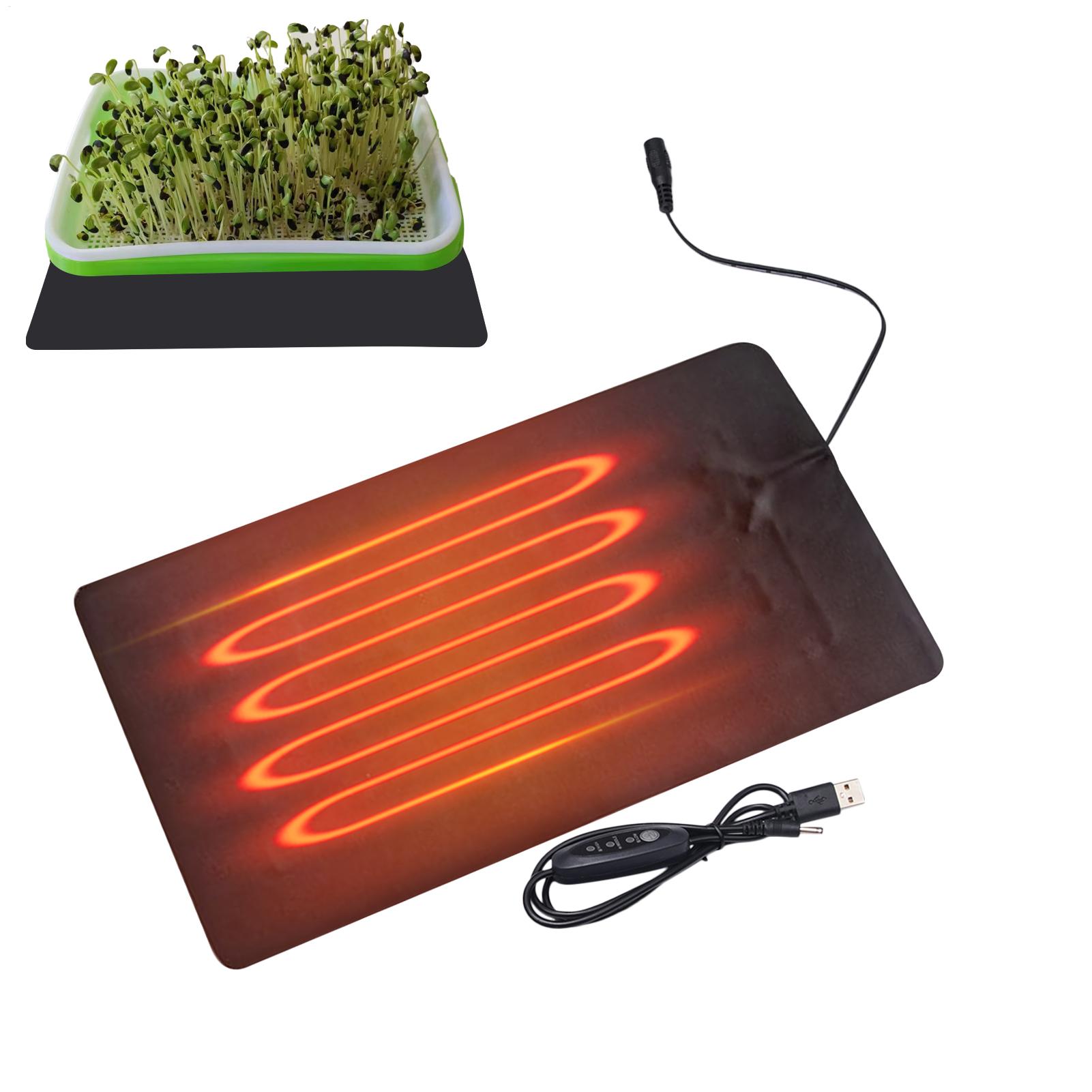 8.5W USB Seedling Heat Mats 3  - đánh giá và giá Heat Mat Seedling