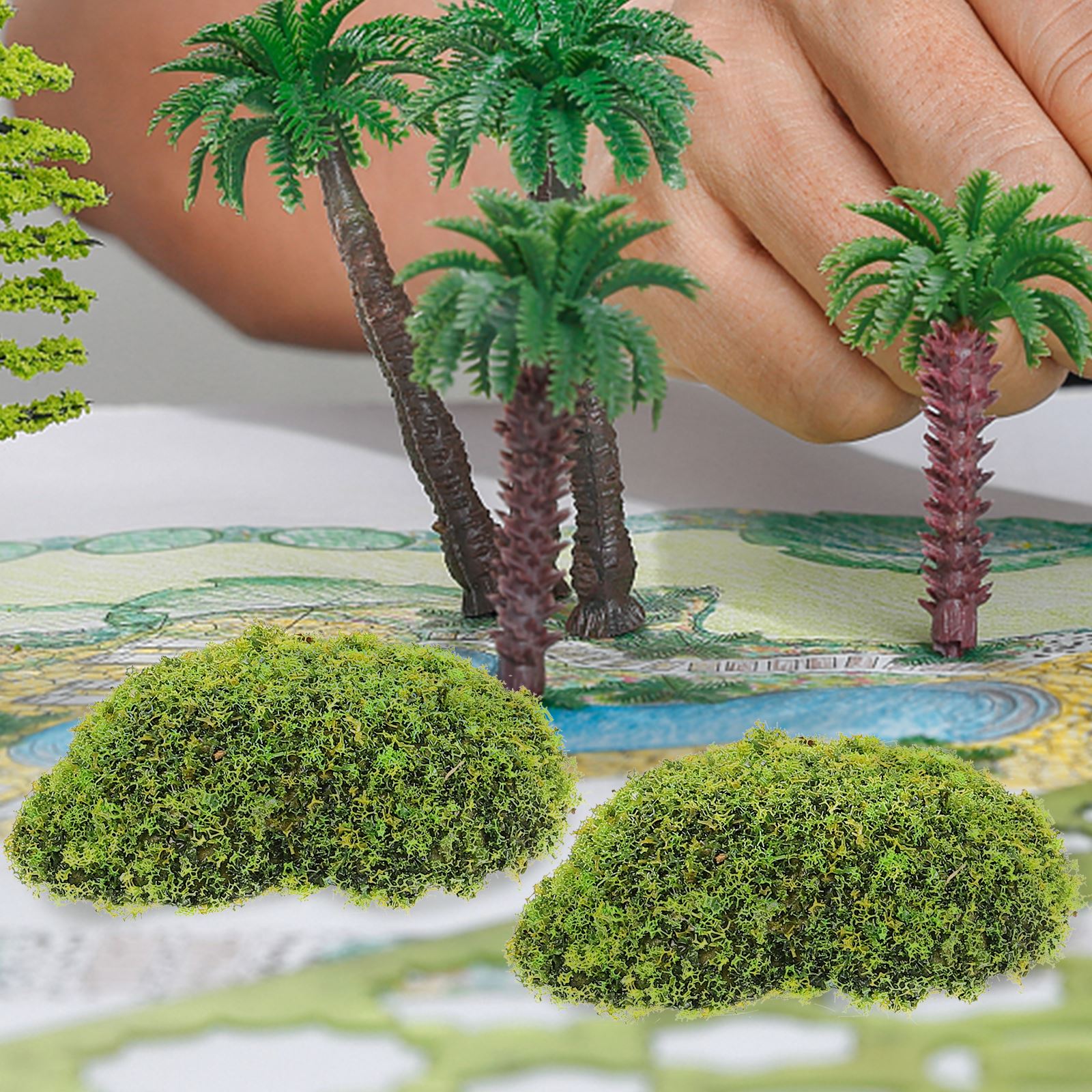 12pcs Artificial Moss RocksFak - đánh giá và giá Sphagnum Moss Dry