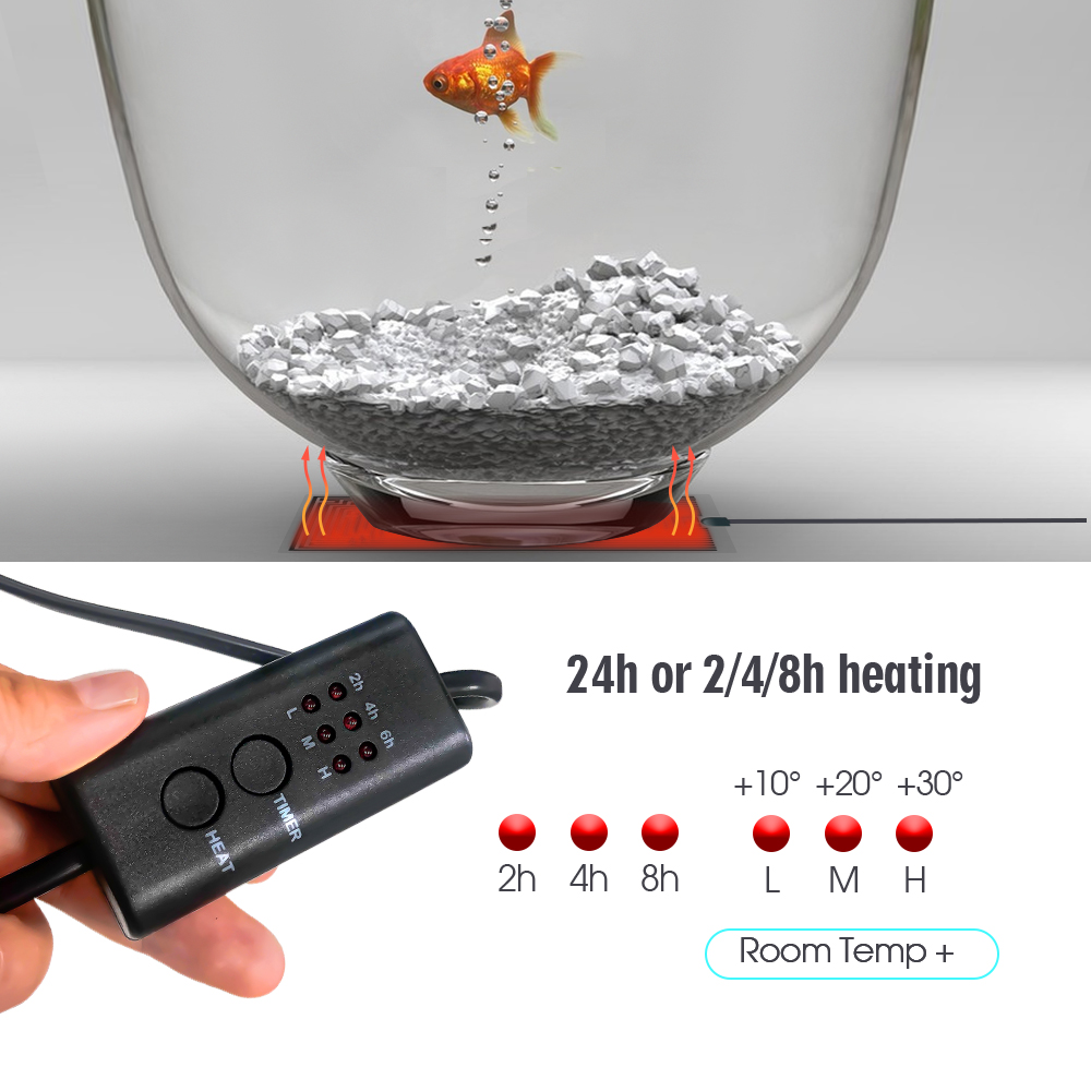 EU Plug 5-20W Reptiles Adjusta - đánh giá và giá Heat Mat Seedling